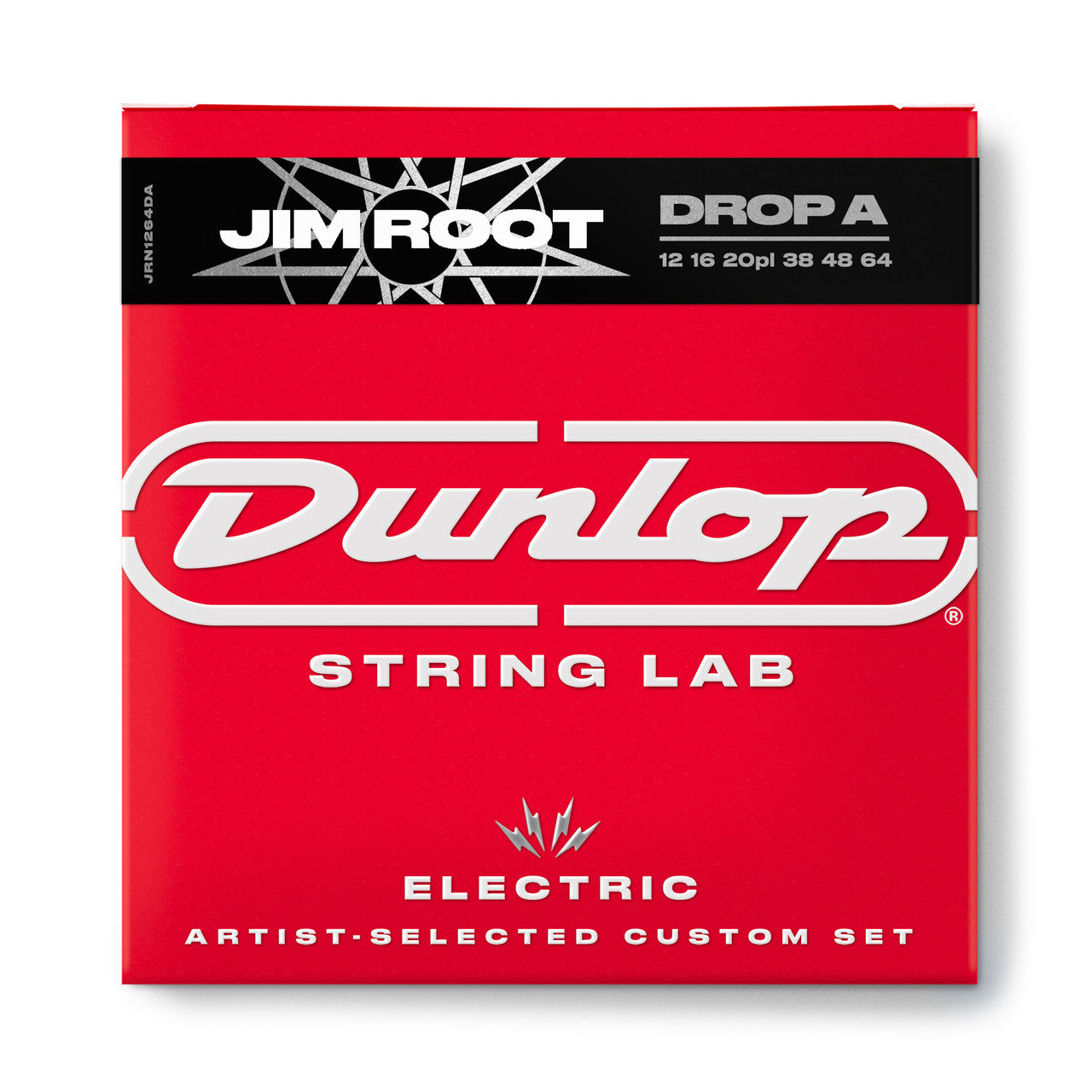 JIM DUNLOP | JRN1264DA | Jim Root Custom Drop A Nickel Wound Electric Guitar Strings. JIM DUNLOP | JRN1264DA | Jim Root Custom Drop A Nickel Wound Electric Guitar Strings.
